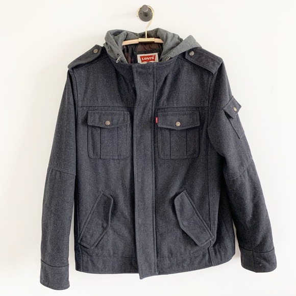 levi's wool trucker jacket